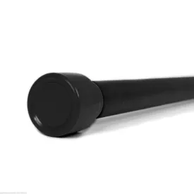 Aerobic Weighted Bar 10kg Black