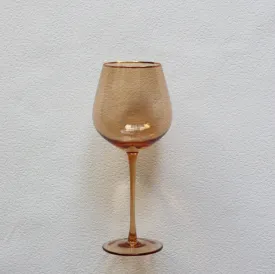 Amber Gold Rim Water