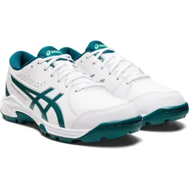 ASICS Gel Peake 2 Cricket Rubber Shoe White/Velvet Pine