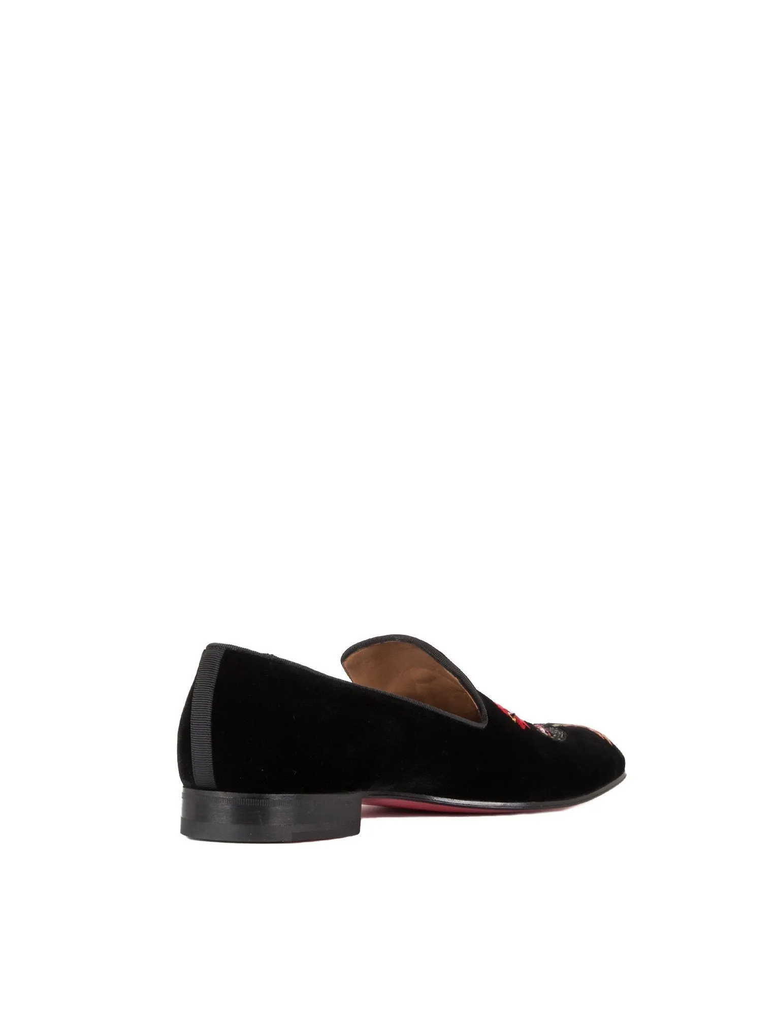 Champgillon Velvet Loafers - Black