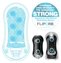 FLIP ORB STRONG Masturbator | Firm Flexible Orbs | Tenga