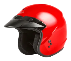 GMax 72-5364 OF-2 Open-Face Helmet Red