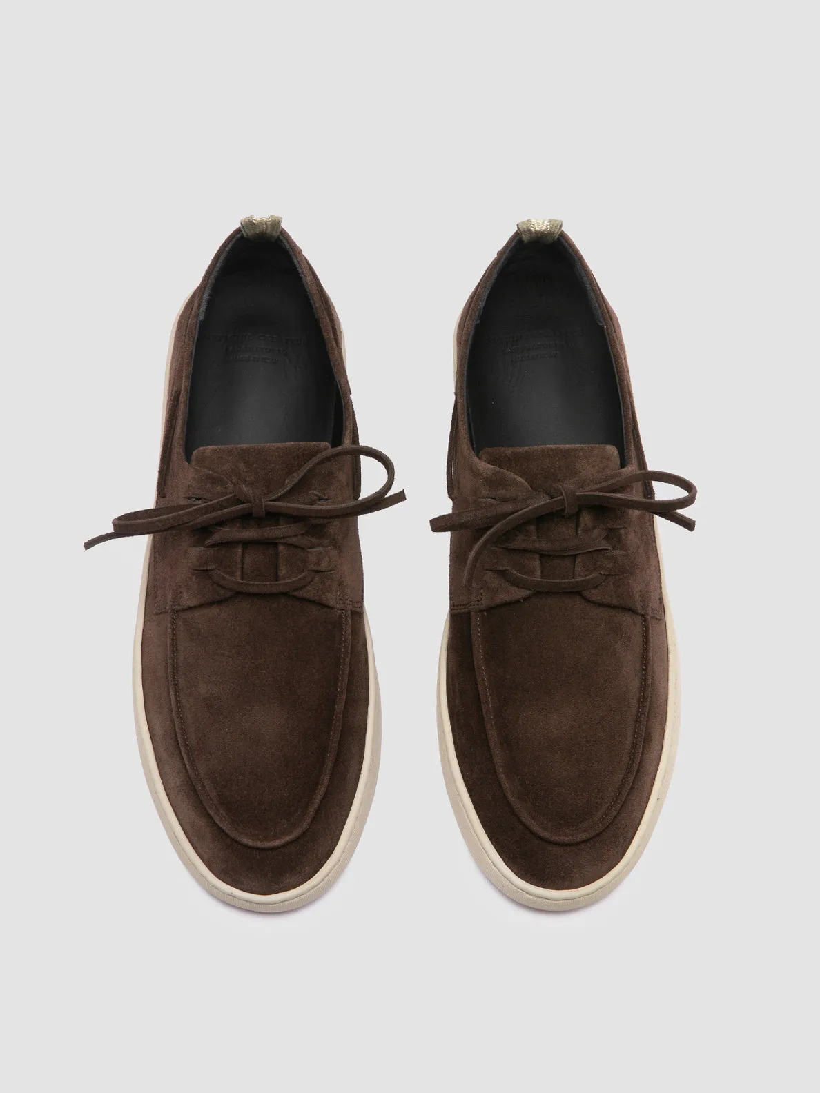 HERBIE 009 - Brown Suede Low Top Sneakers