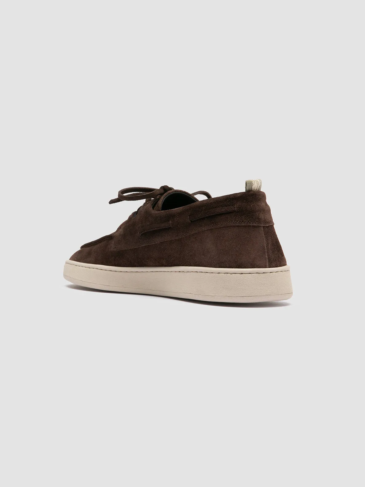 HERBIE 009 - Brown Suede Low Top Sneakers