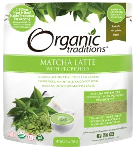 Organic Traditions Matcha Latte (150g)