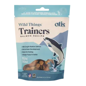 Otis Wild Things Salmon Recipe Trainers Dog Treats 4 oz