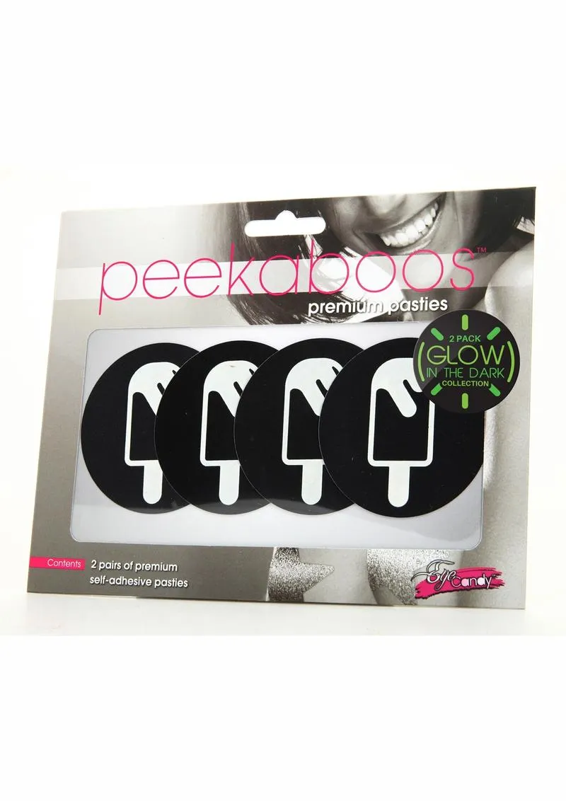 Peekaboo Glow In The Dark Ice Cream Pasties