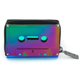 Retro Cassette Wallet: Electro Black - Fydelity