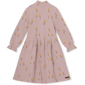 Rose Dress in Cloud Print