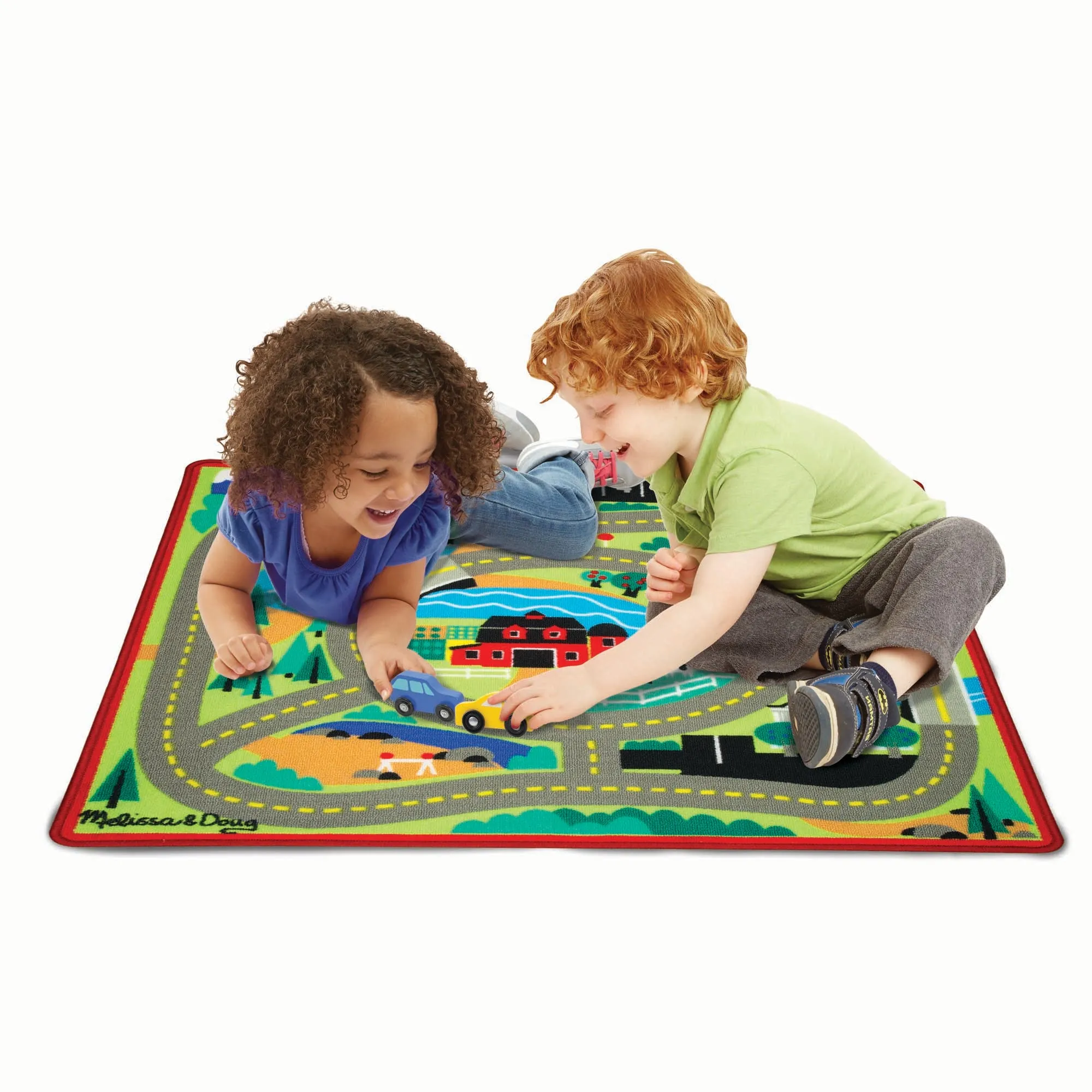 Round the Town Road Rug