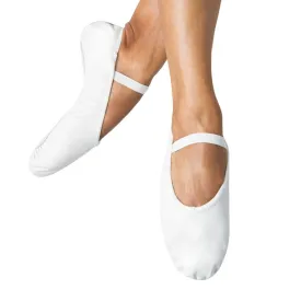 Sansha Star-Split 15 Canvas Split Sole Ballet Slipper Child White