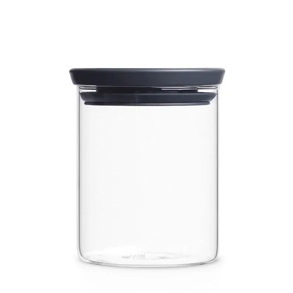 Stackable Glass Jar 0.6L