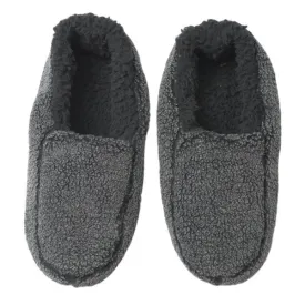 TEEK - Sherpa Black - Mens House Slippers