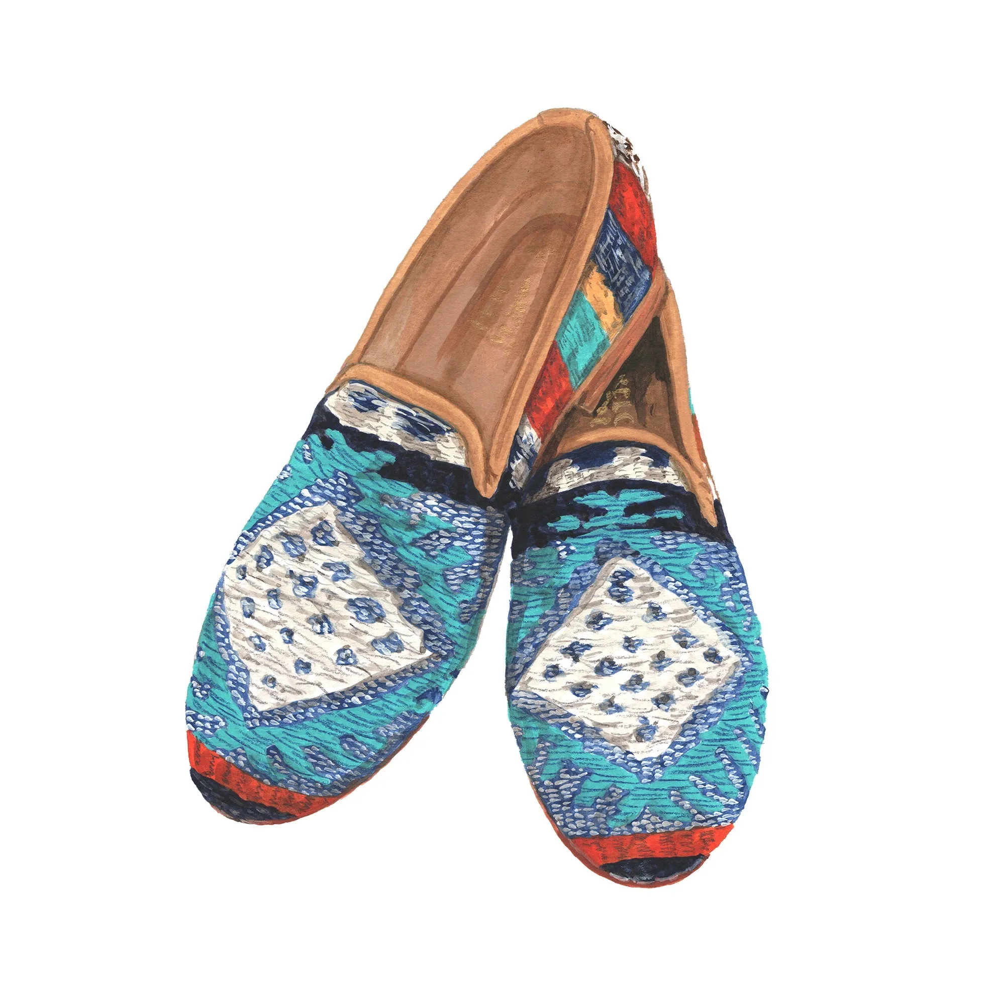 Turkish Kilim Loafers