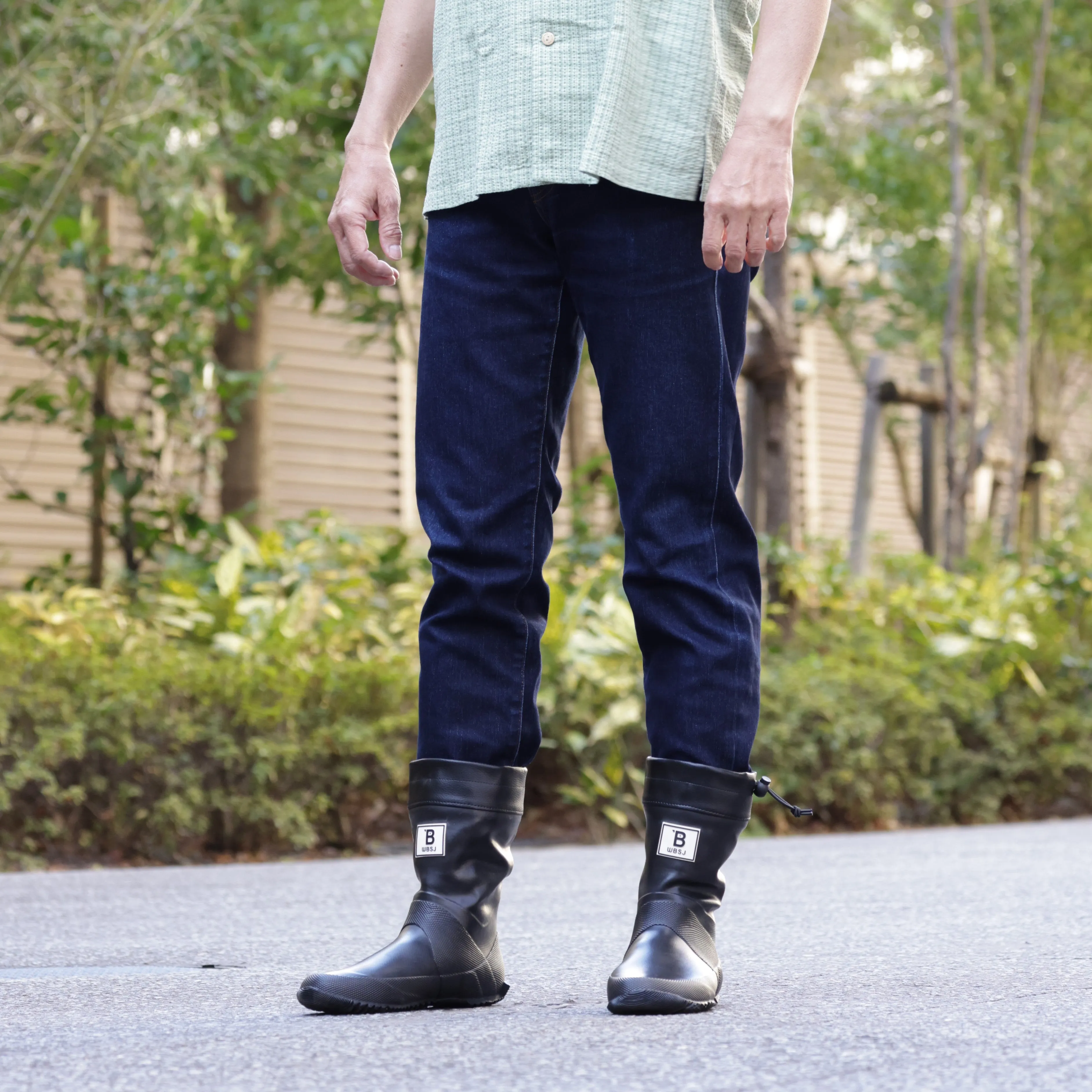 WBSJ Rain boots - Black Short