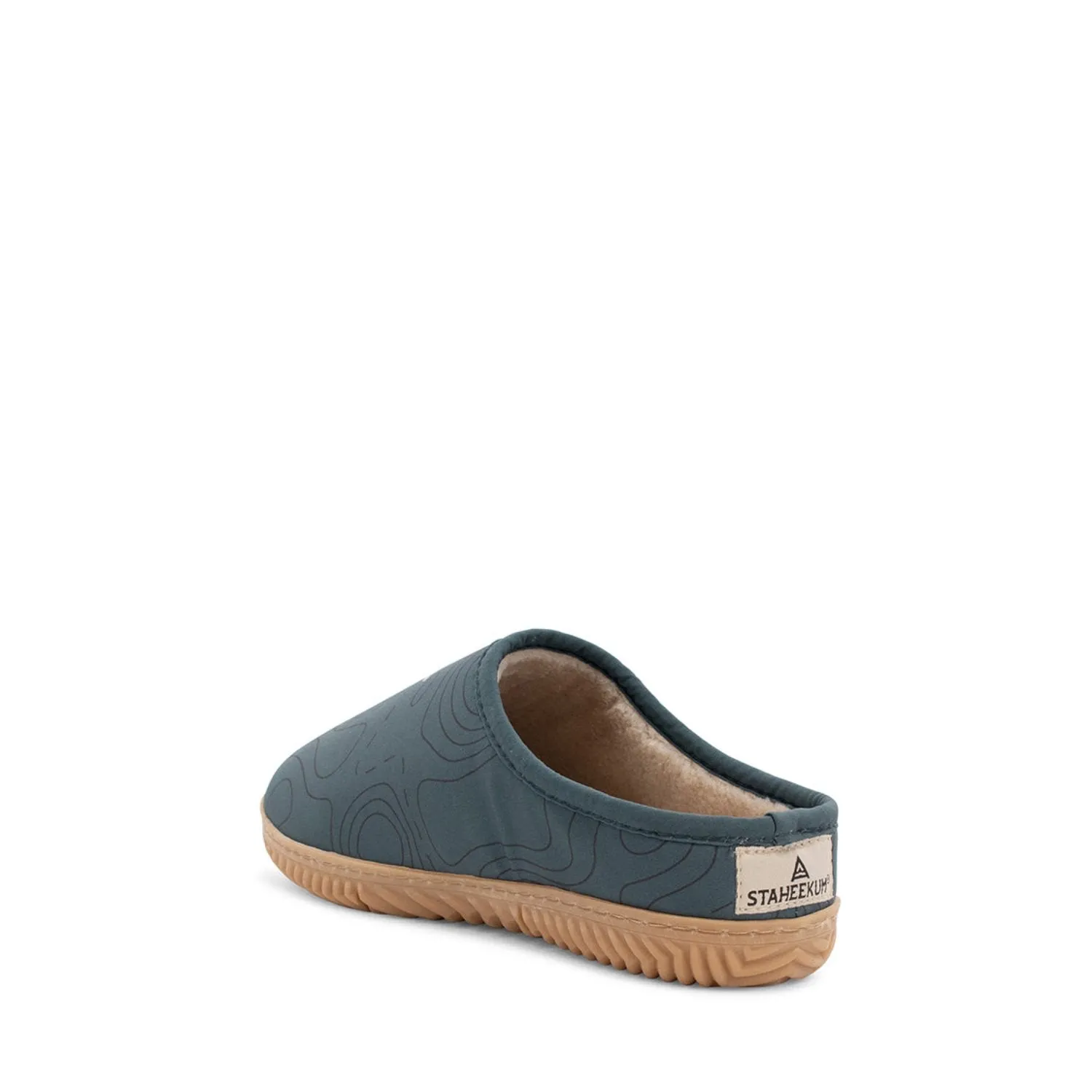 Women's Rise And Shine Dog Slipper - Teal